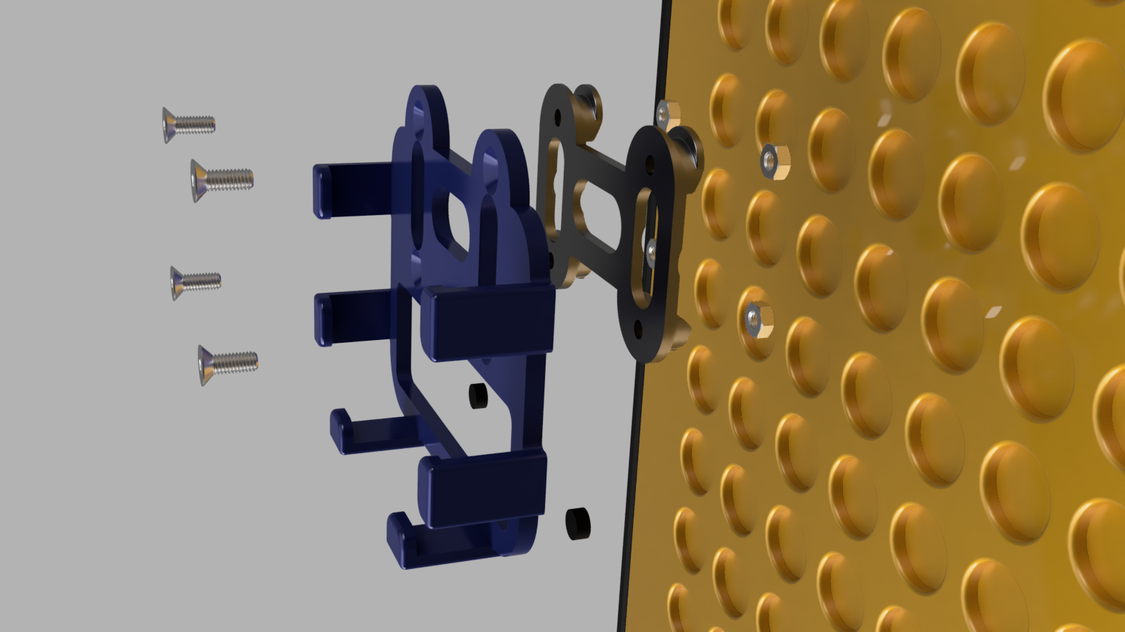parametric Smartphone Holder for Cooler Master Qube 500