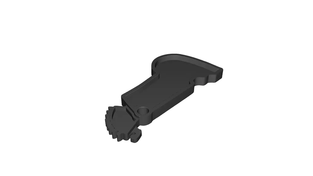 Hand-held fan handle replacement by Paulpetta668 | Download free STL ...