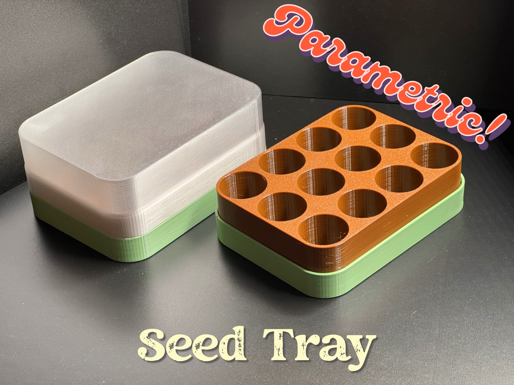 Parametric Seed Tray