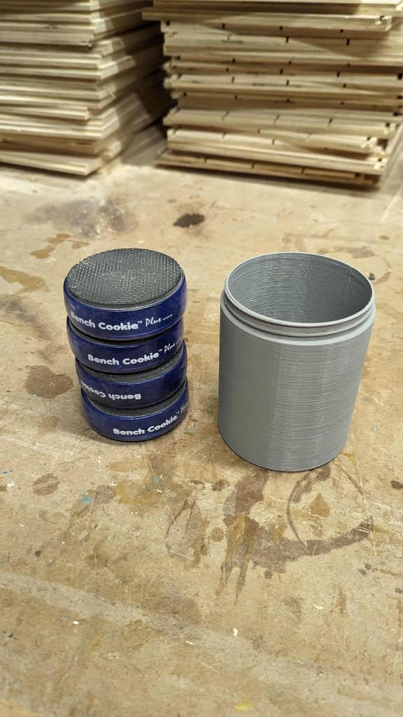 Rockler Bench Cookie Container