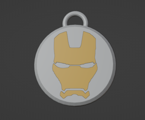 Iron Man Keychain
