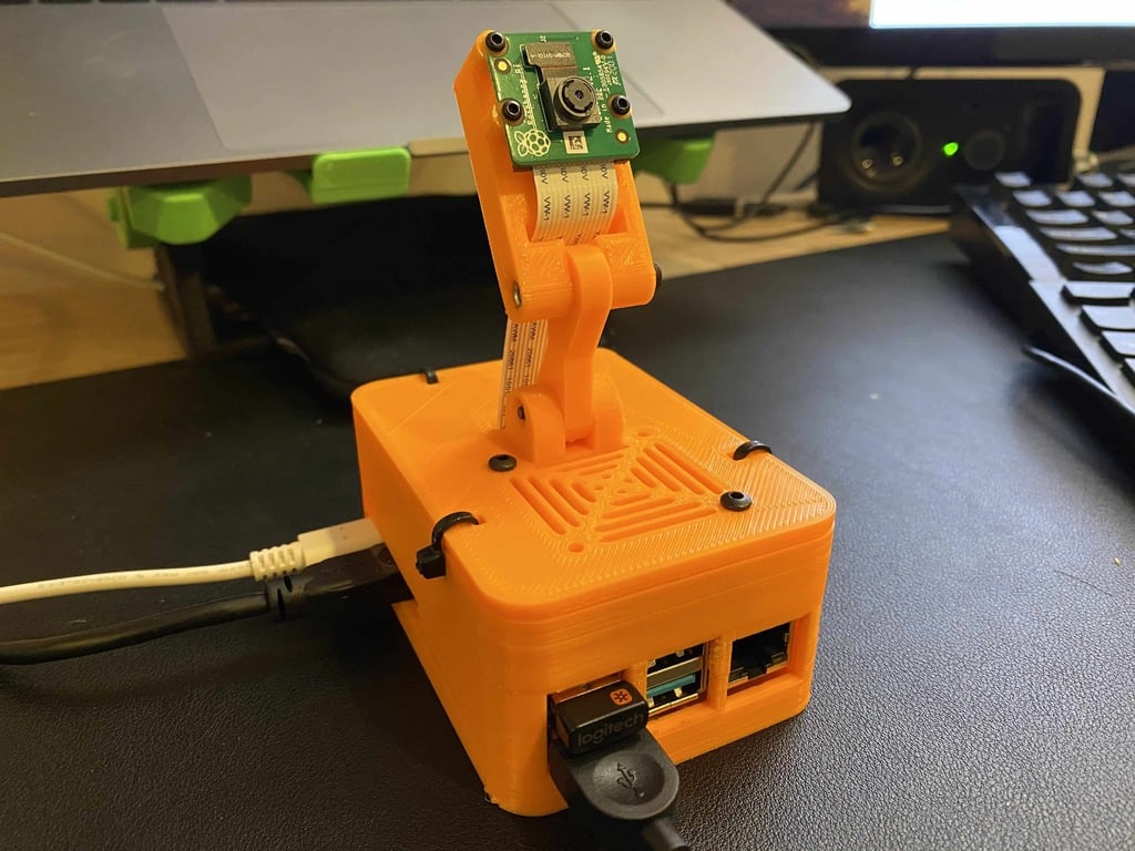 Raspberry Pi 4 Camera Case by printwithmeXYZ | Download free STL model ...