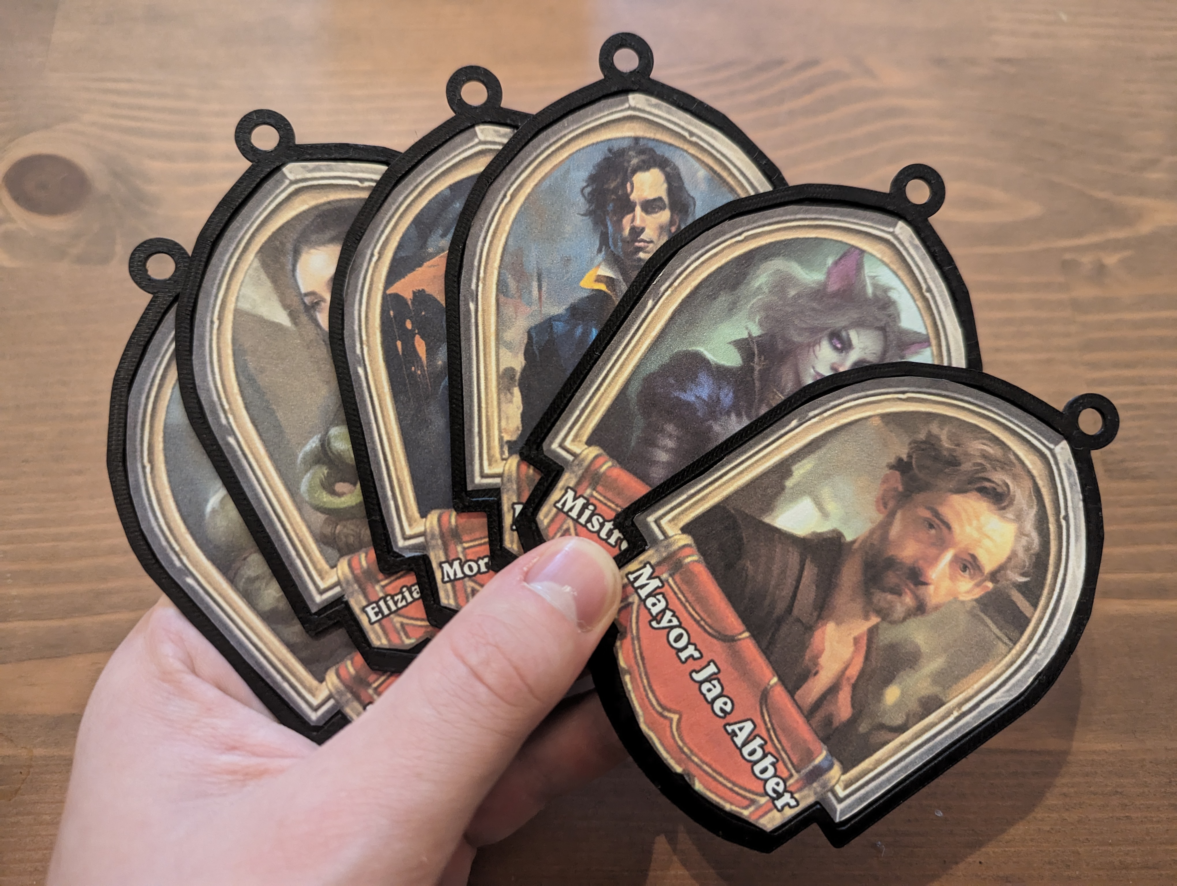 DnD/Hearthstone Character Portrait Holder with Box