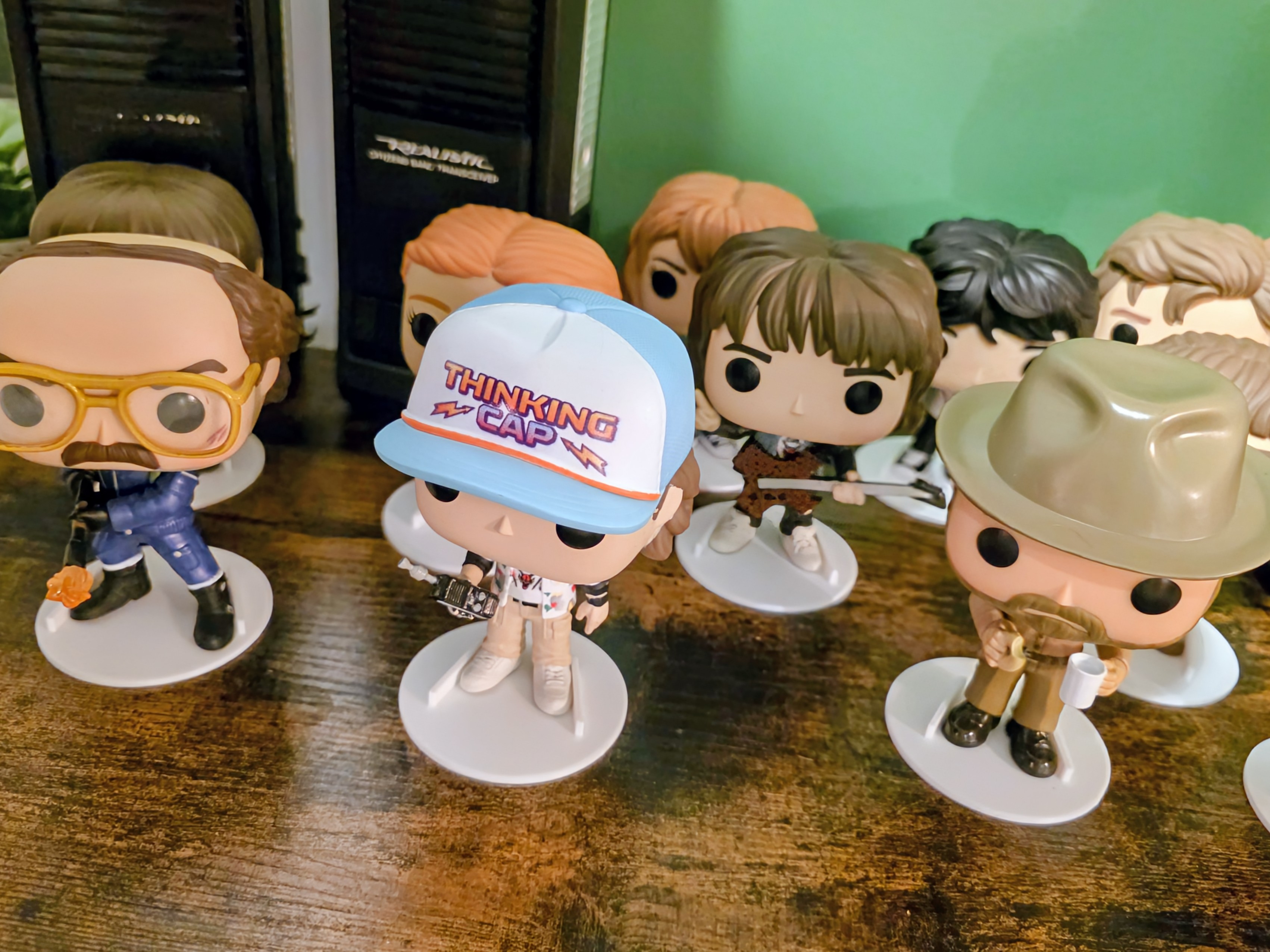 Stranger Things Funko Pop Stands – Custom Wedge & Pin-Lock System