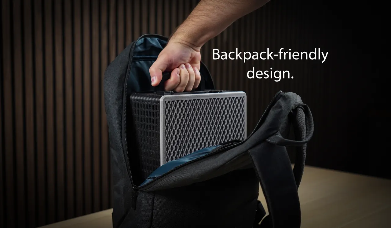 backpack for mini itx computers Backpack-friendly ITX PC case v2.0 by makerunit | Download STL model