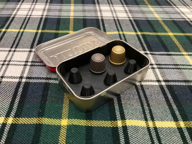 Altoids Thimble storage