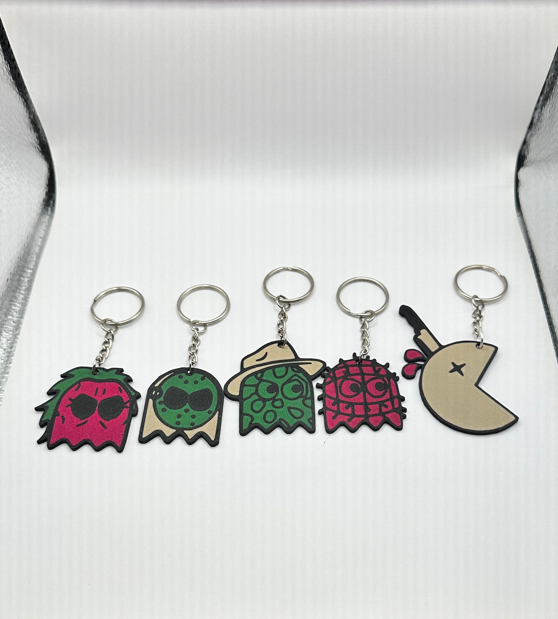 Pac Man Halloween Edition Keychain by Black Glovz | Download free STL ...