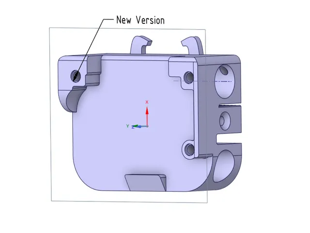 Sovol SV06 MonoBlock Extruder Mount