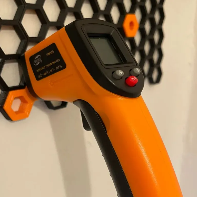 Etekcity infrared thermometer wall mount by marcel293, Download free STL  model