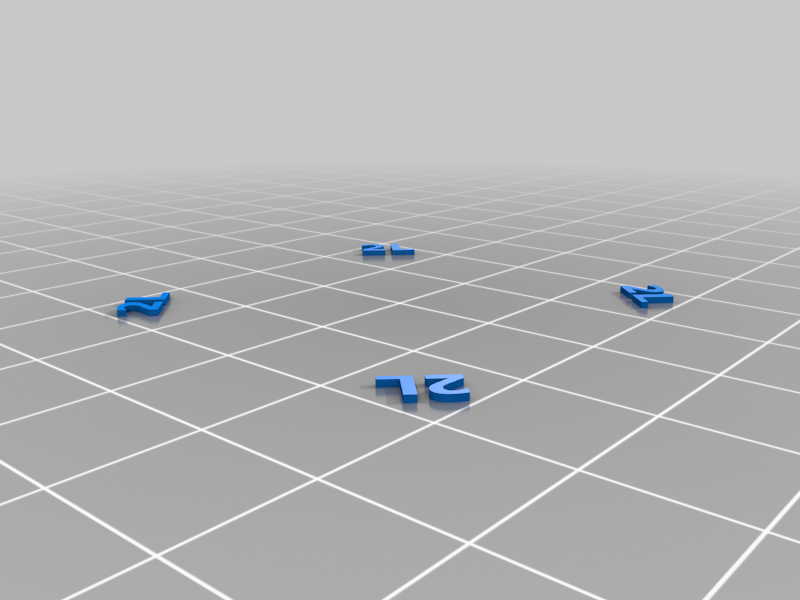 Miniatura 51 do modelo 3D Scrabble
