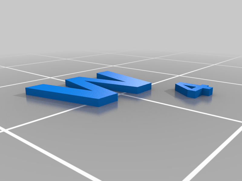 Miniatura 64 do modelo 3D Scrabble