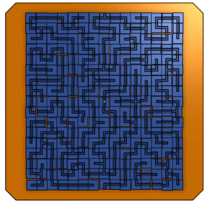 A-Maze-ing Modular Tracks (for Cooler Master QUBE 500 PC Case)