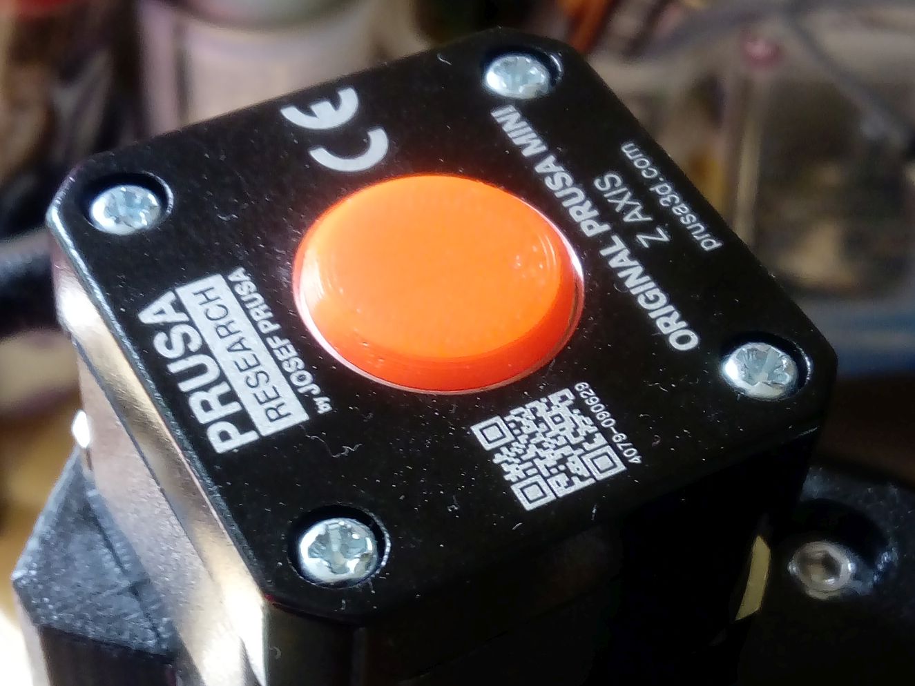 Prusa MINI víčko pro zakrytí Z stepperu / MINI Z stepper lid
