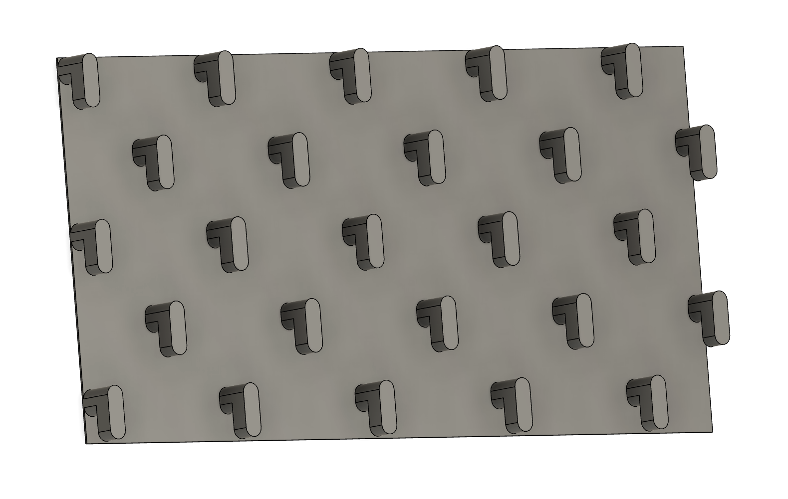 Parametric Ikea Skadis Pegs / Hooks Fusion 360