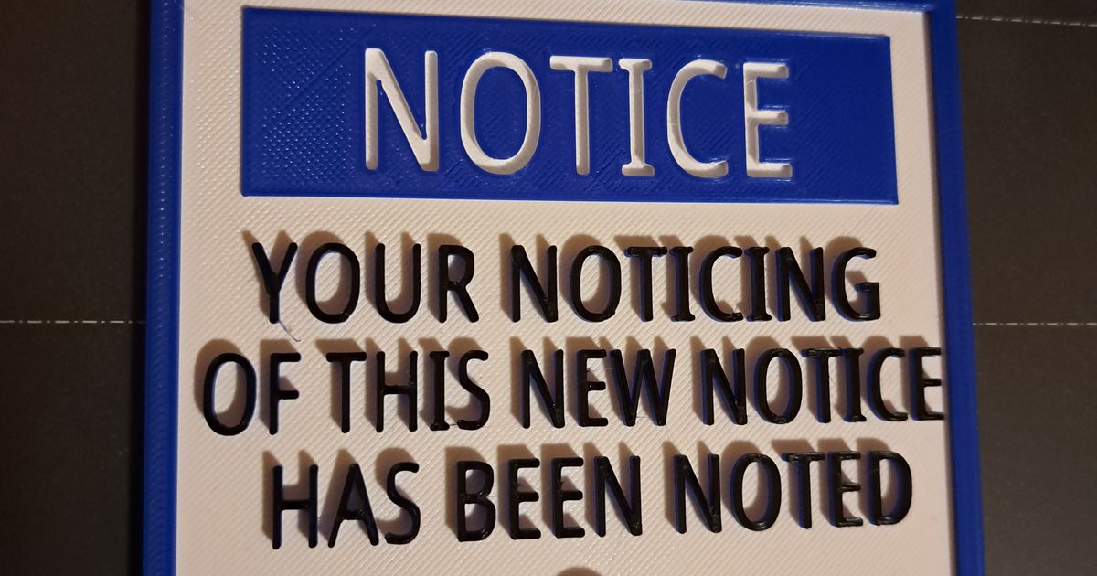 Black Mesa sign notice by Rigitka Download free STL model