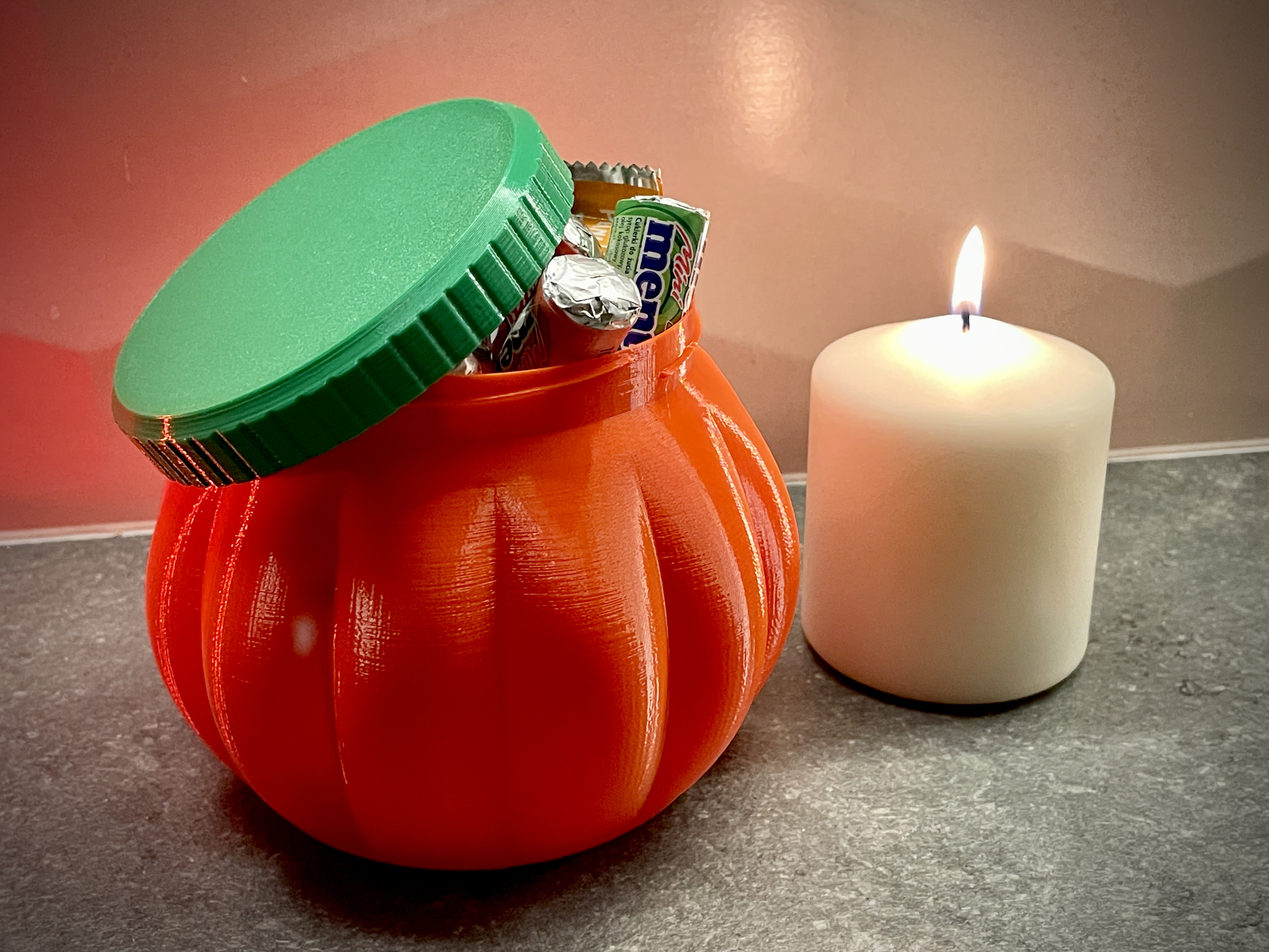 Vase jar - Halloween style