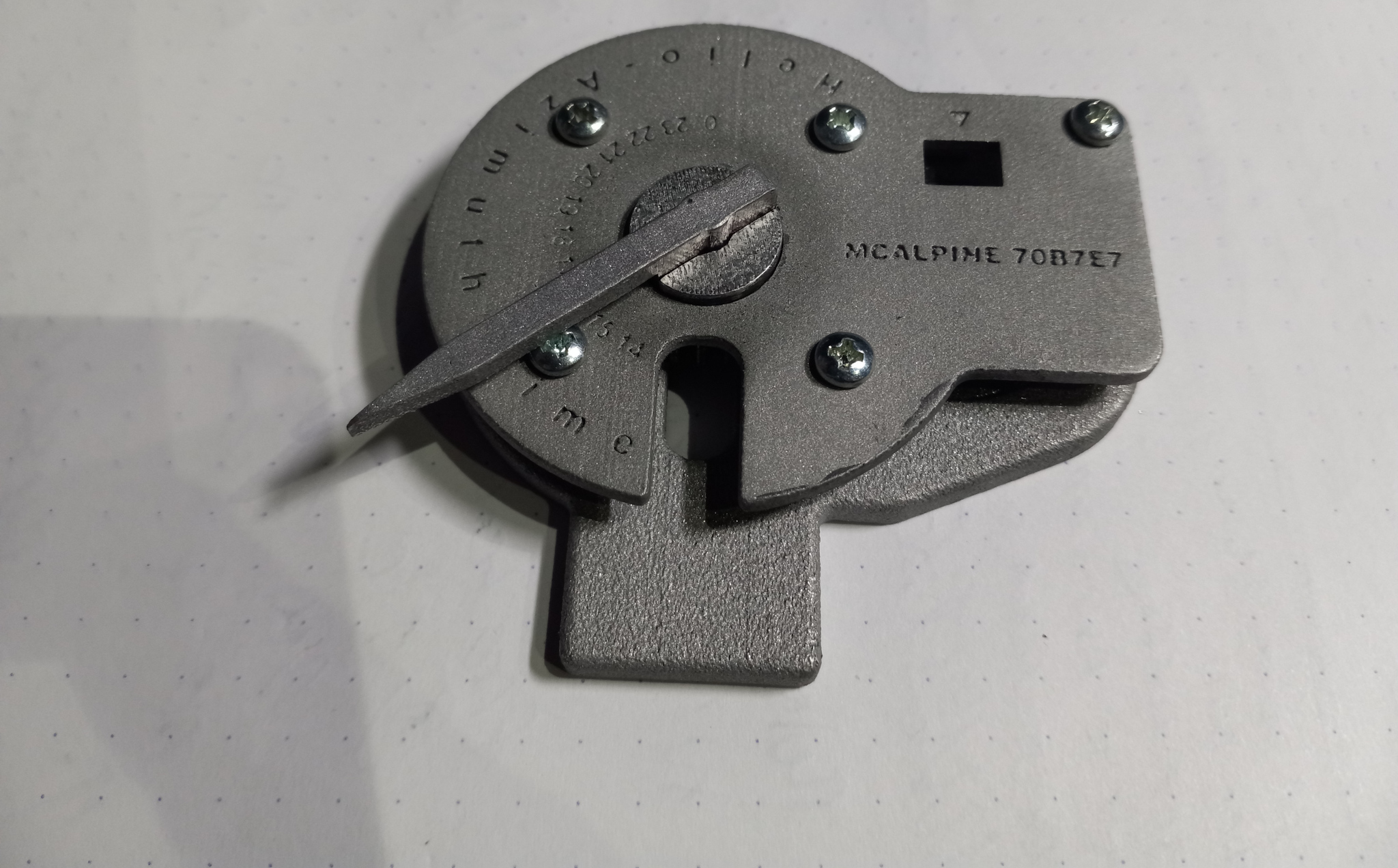 Mechanical Time Module for Compass