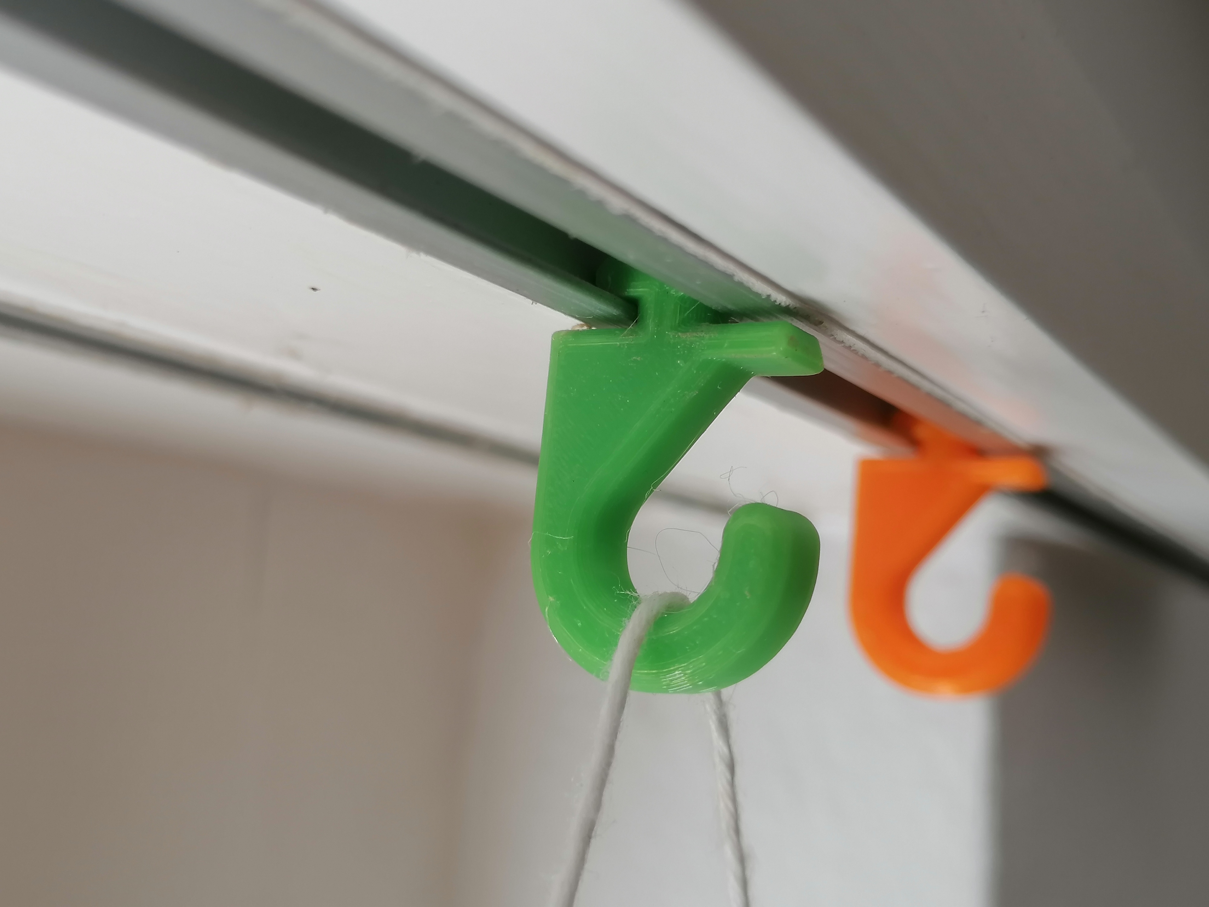 vorhangschiene haken