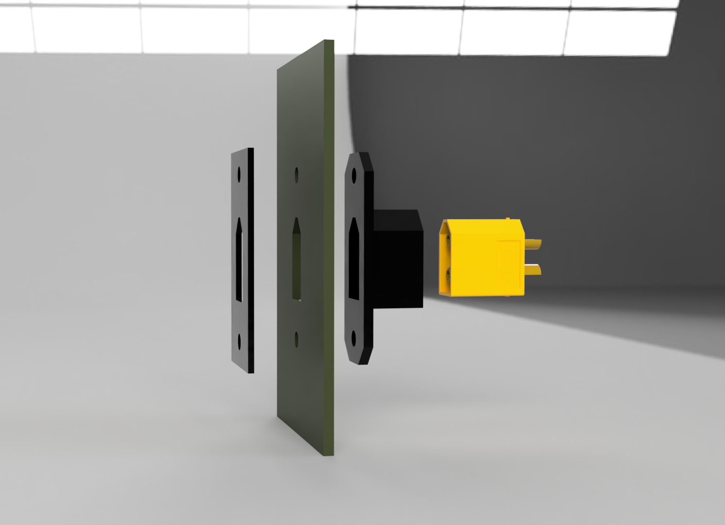 Male XT60 mount