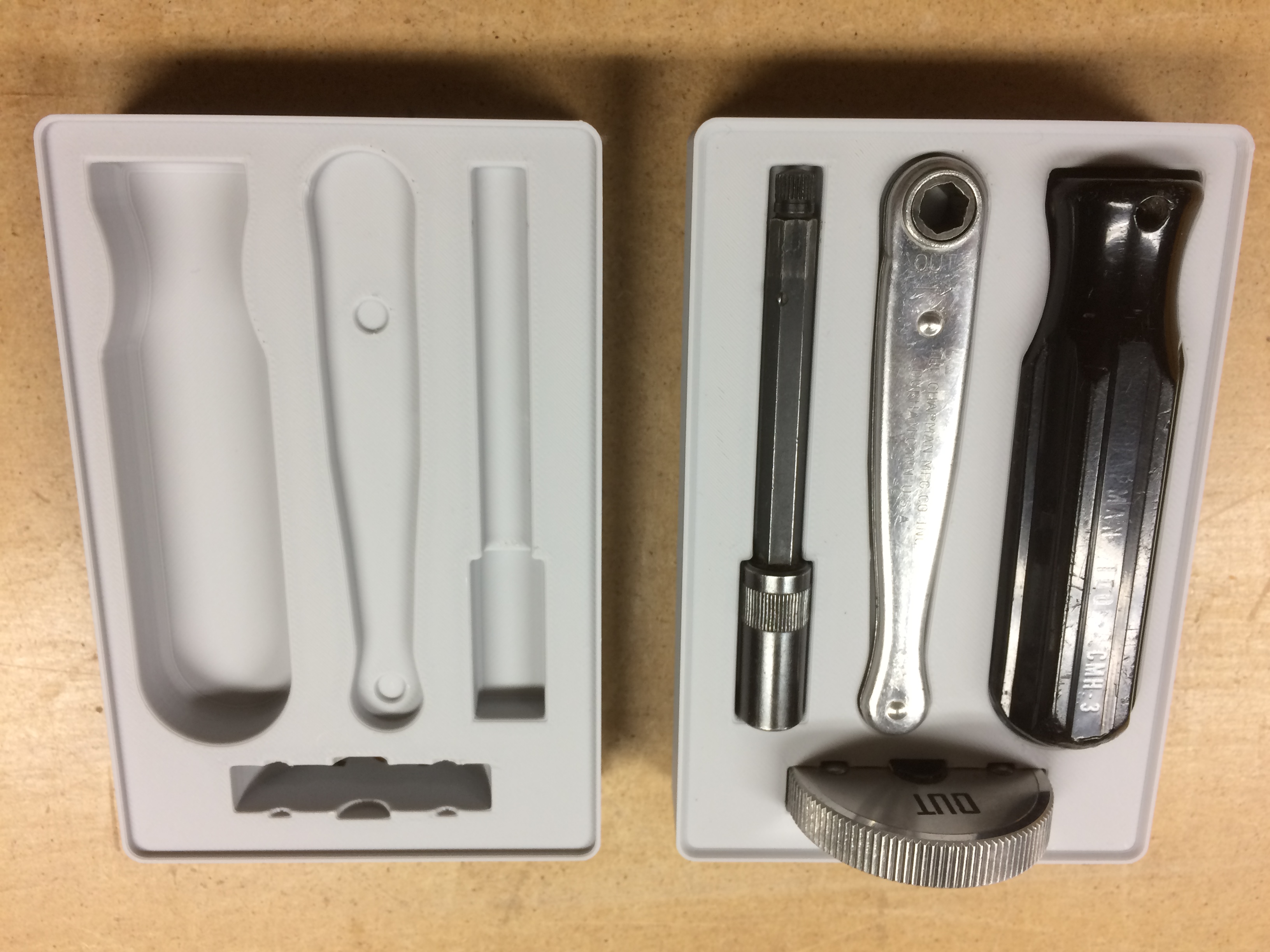 Gridfinity case for Chapman Screwdriver set by Tuxedo Download free