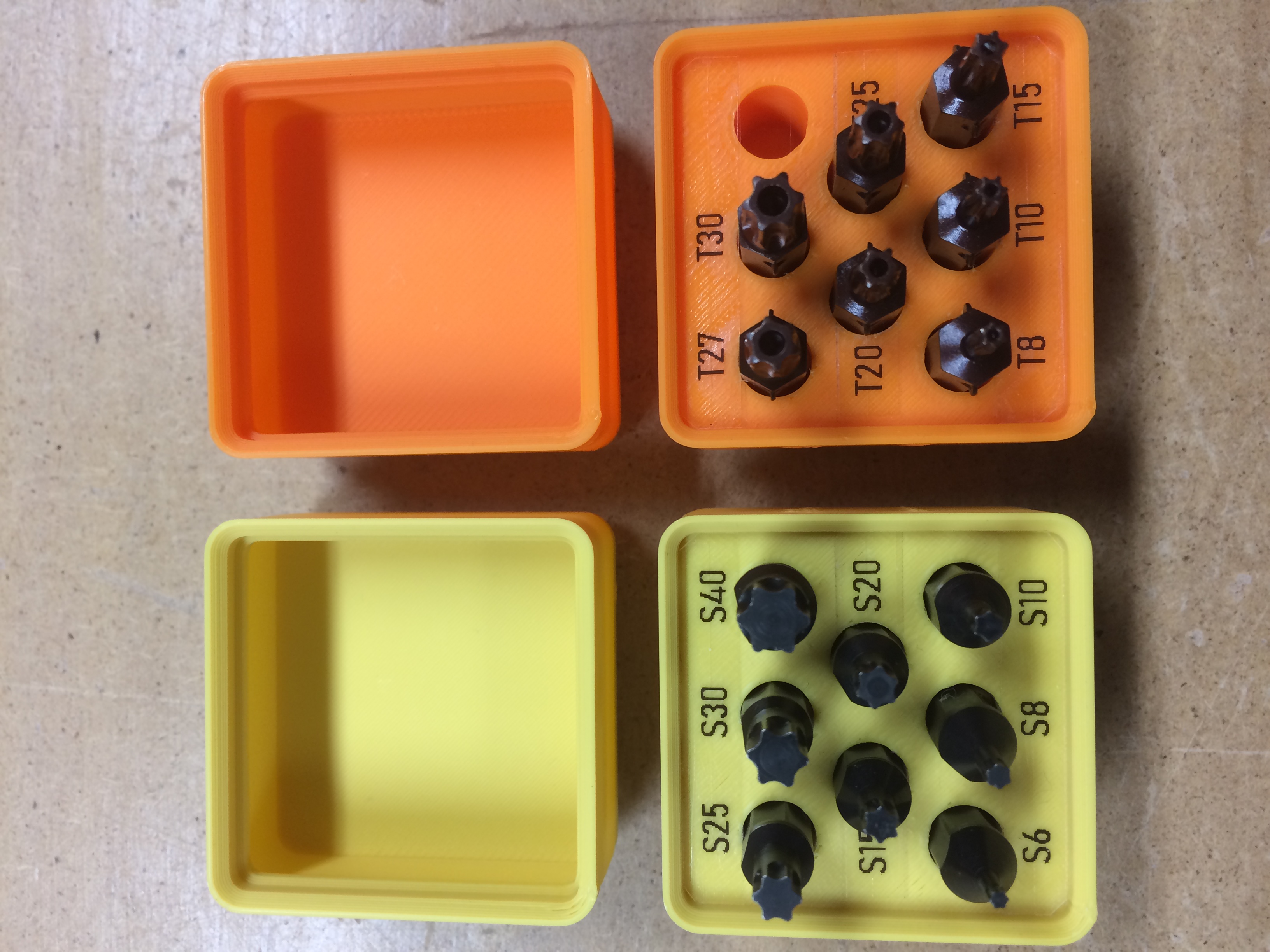 Miniatura 10 do modelo 3D Gridfinity case for Chapman Screwdriver set