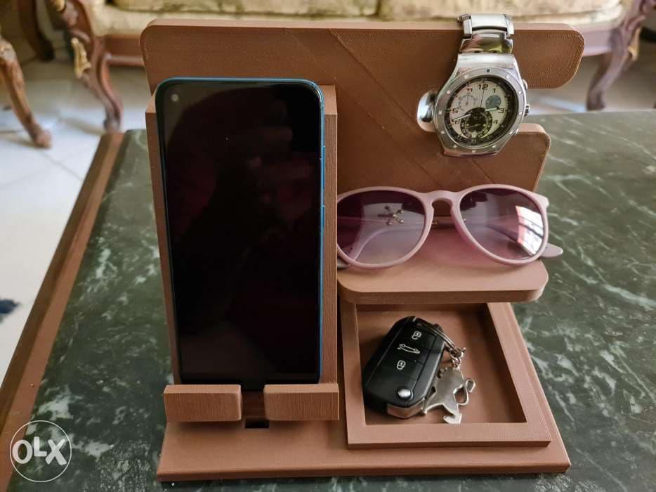 Mobile and Accessories Holder by EHAB AHMED Download free STL model