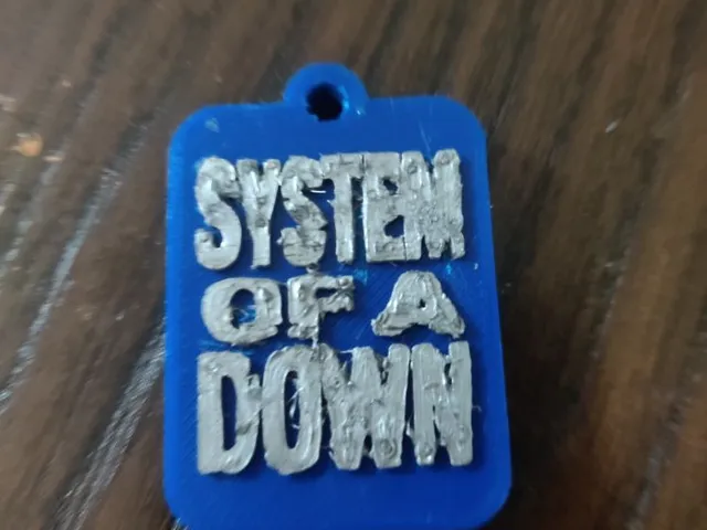 System Of A Down Keychain
