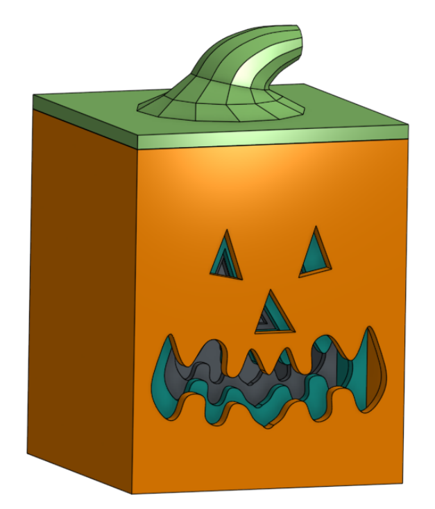 Wicked Pumpkin Box