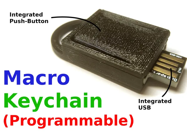 Macro Keychain (Programmable)