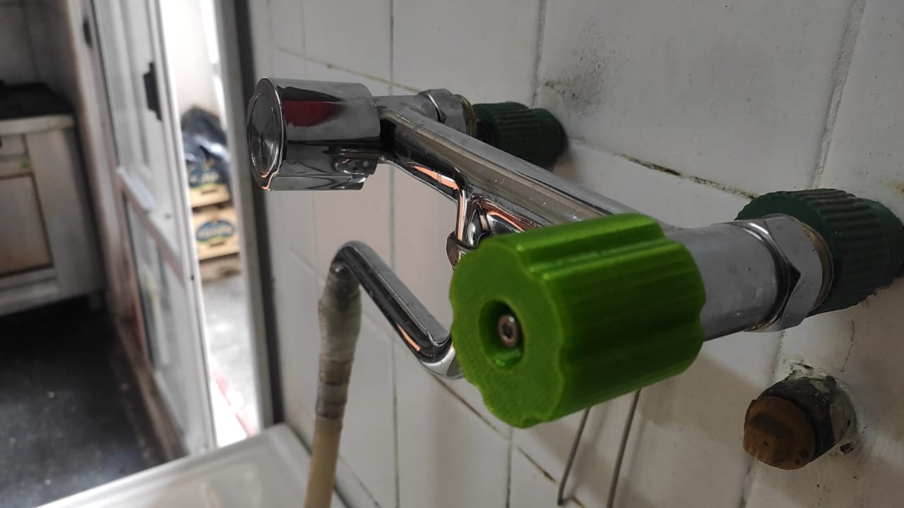 Faucep knob handle