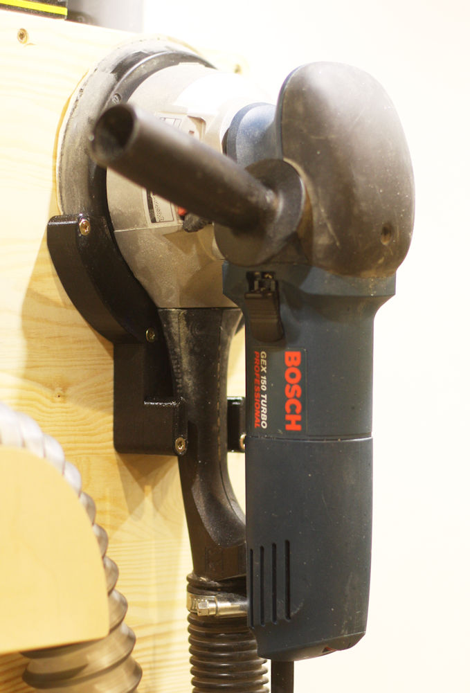Wall Holder for the Bosch GEX150 Turbo