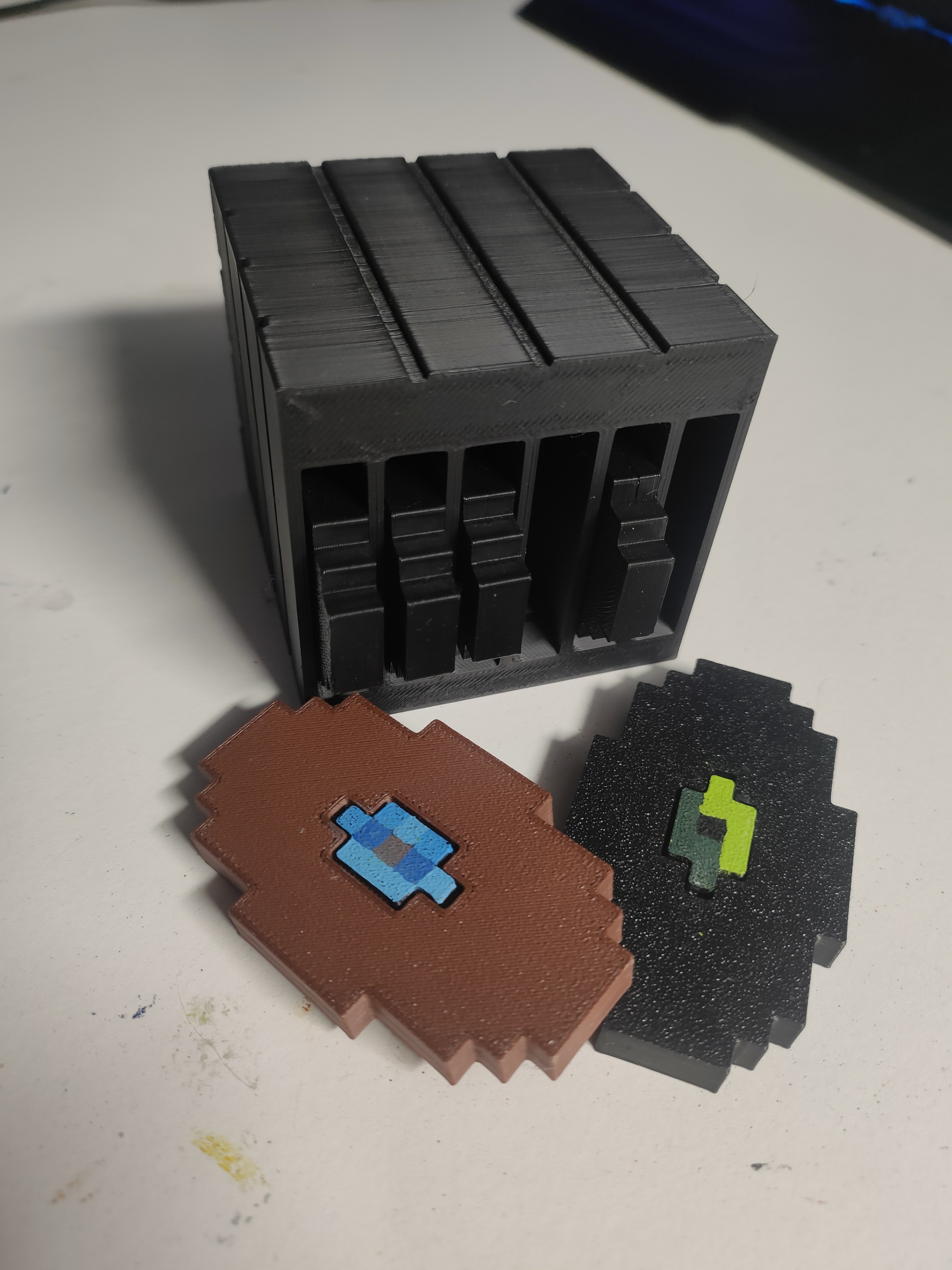Bookshelf for minecraft CDs