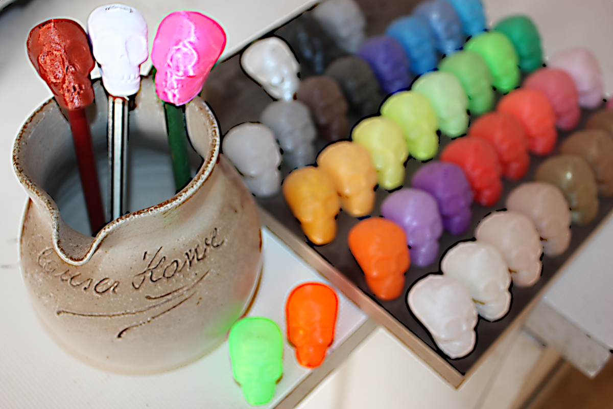 Skull Pen Cap