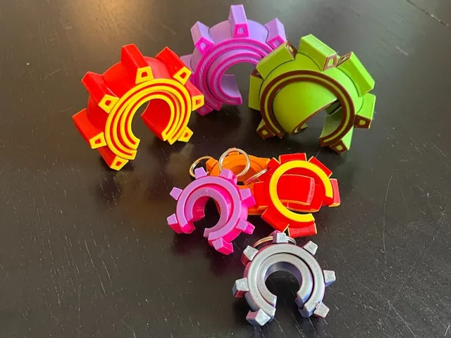 Open Hardware Fidget Key Chain