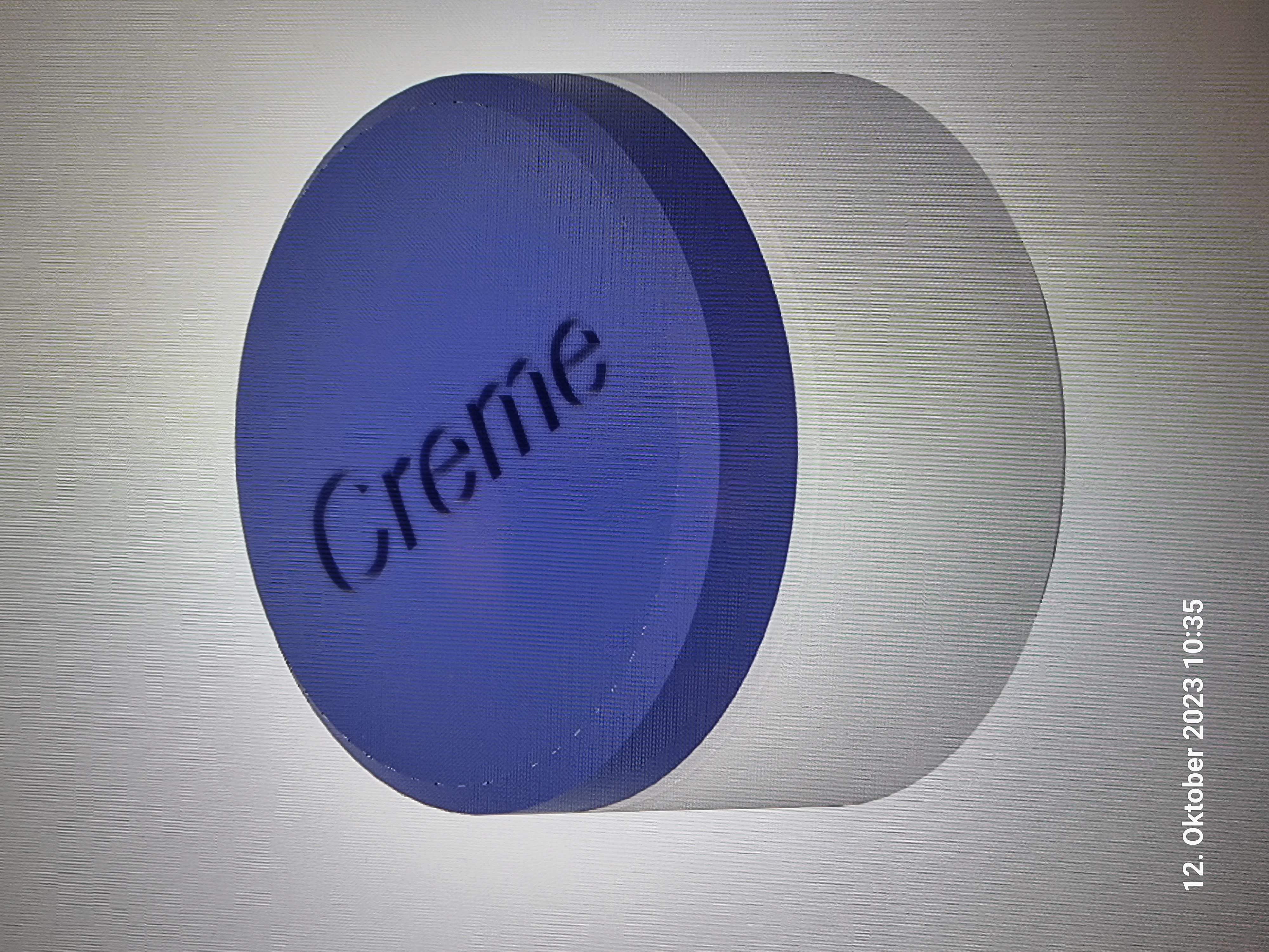 Kleiner Creme-Pott