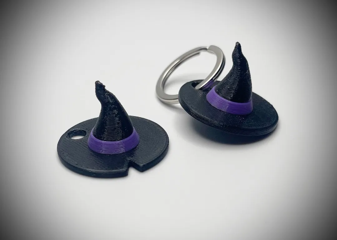 Witch Hat Keychain by MrViddy Download free STL model