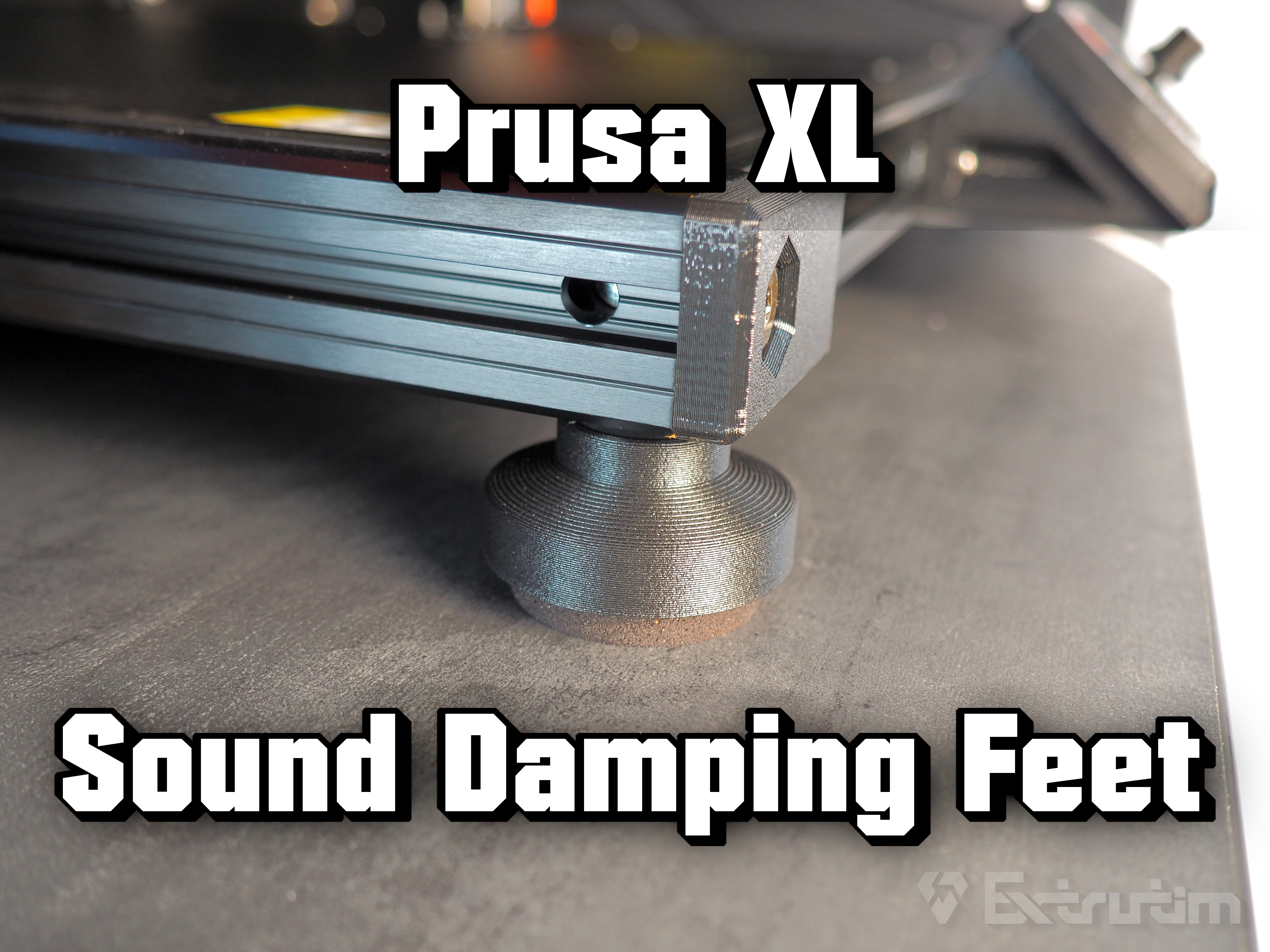 Prusa XL Sound Dampening Feet