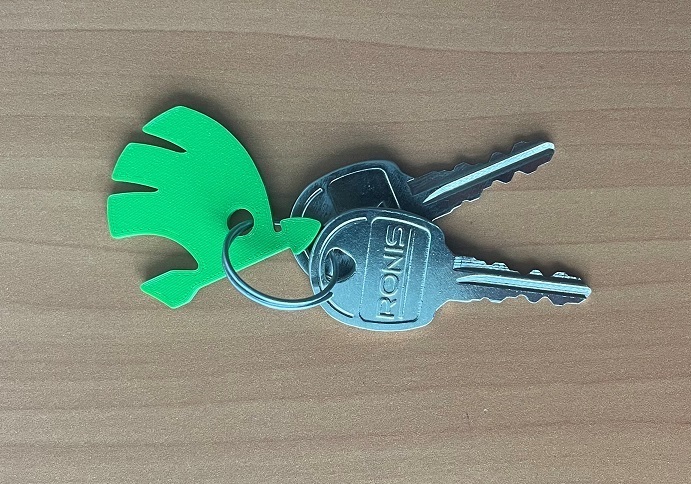ŠKODA logo keychain