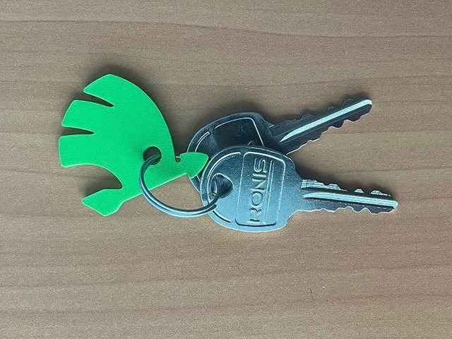 ŠKODA logo keychain