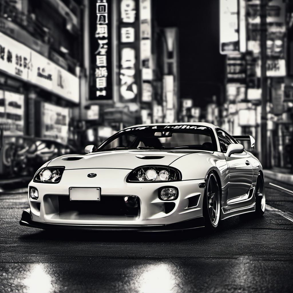 JZA80 Supra Tokyo Night Hueforge