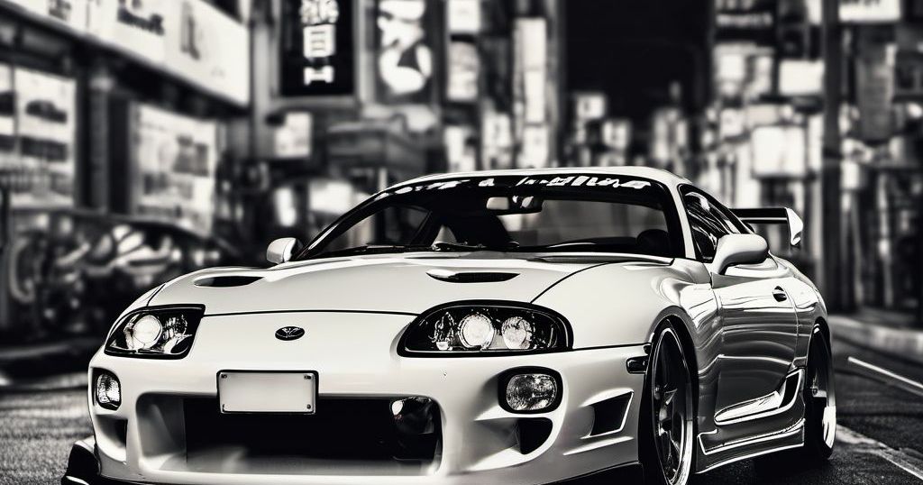 JZA80 Supra Tokyo Night Hueforge by Bottega.co.nz | Download free STL ...