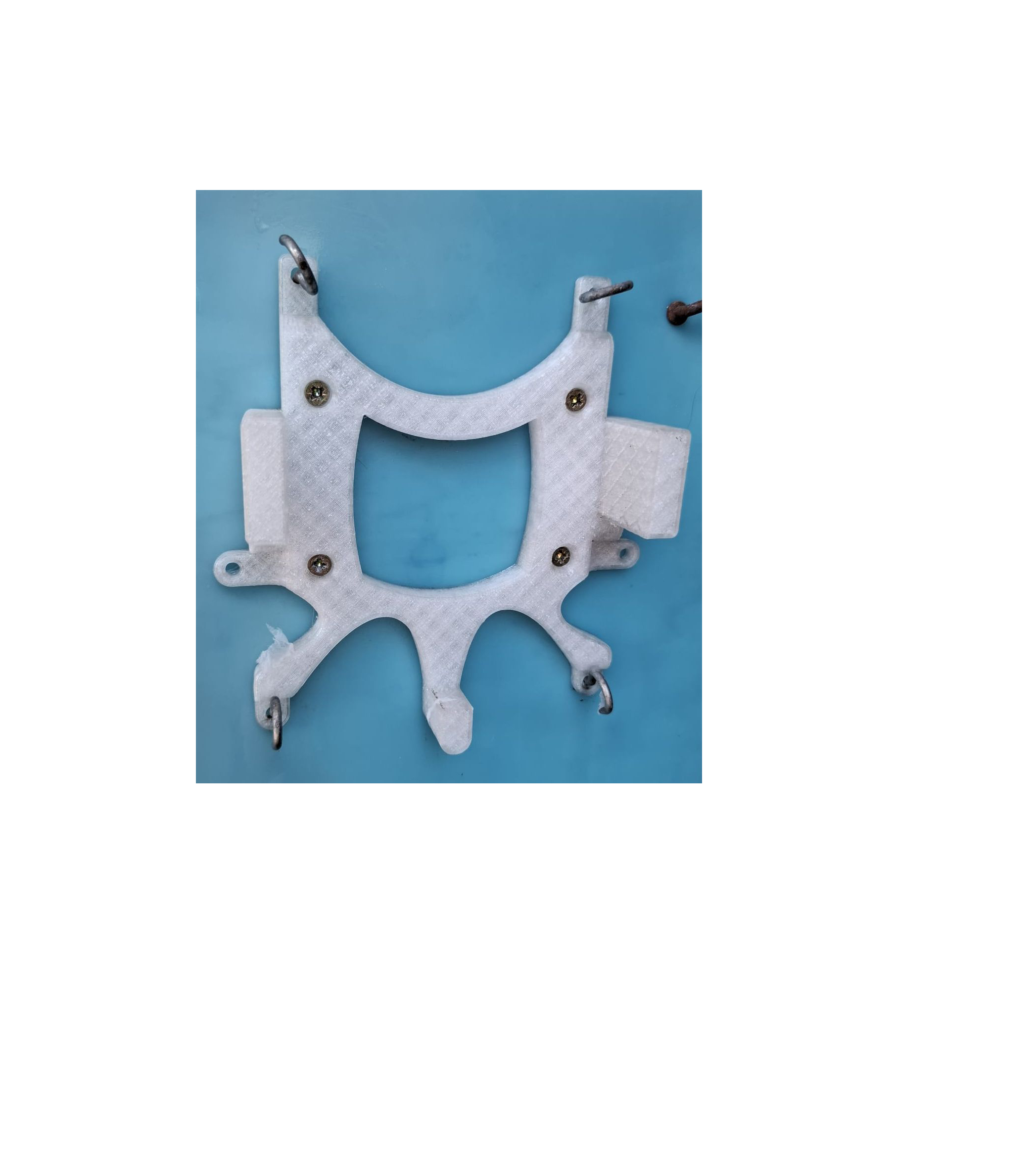 Wall bracket for claber acquadue duplo timer - Supporto da muro per Claber Acquadue Duplo