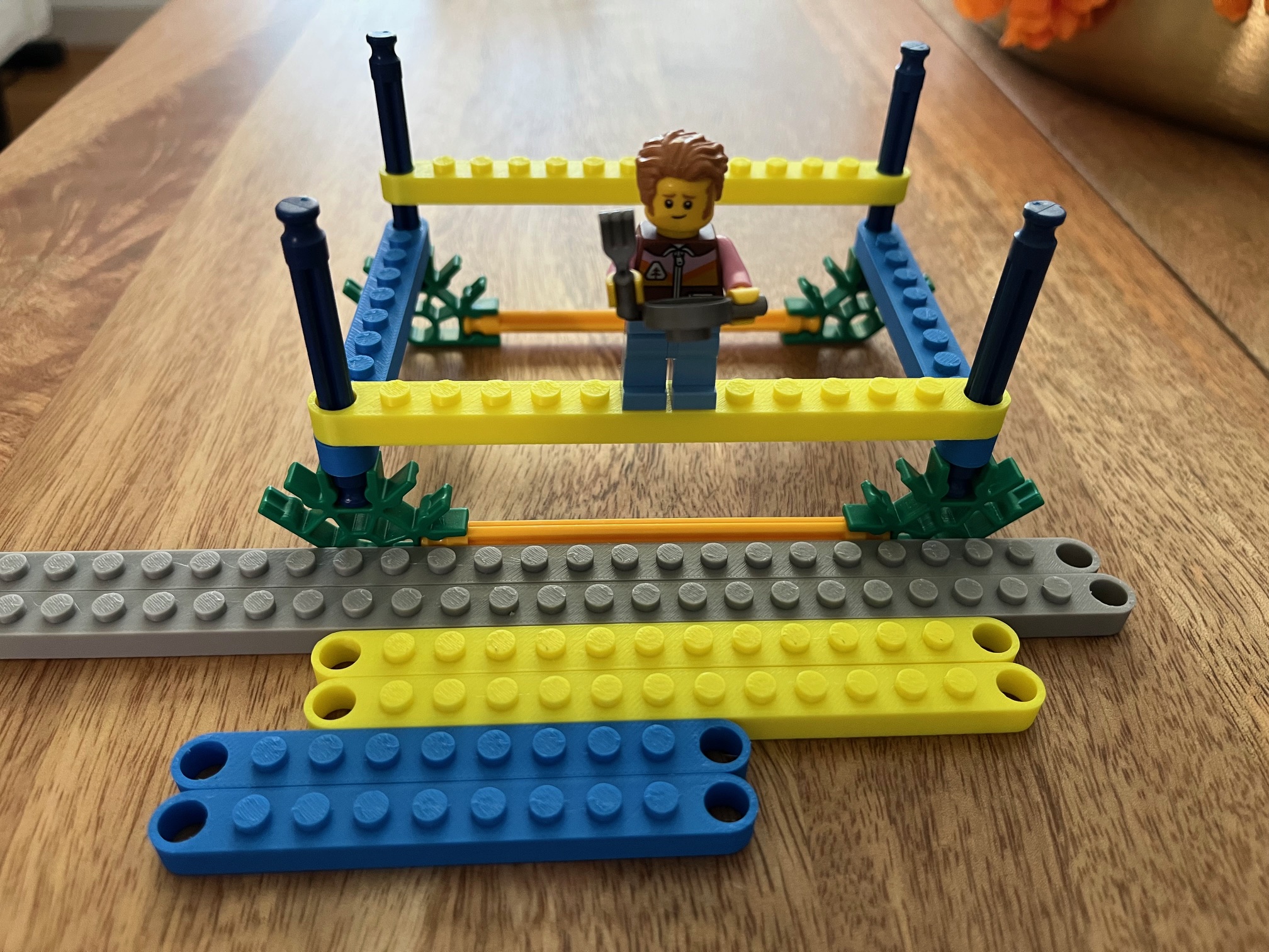 Building Pieces - Bars Compatible with K'Nex and Lego
