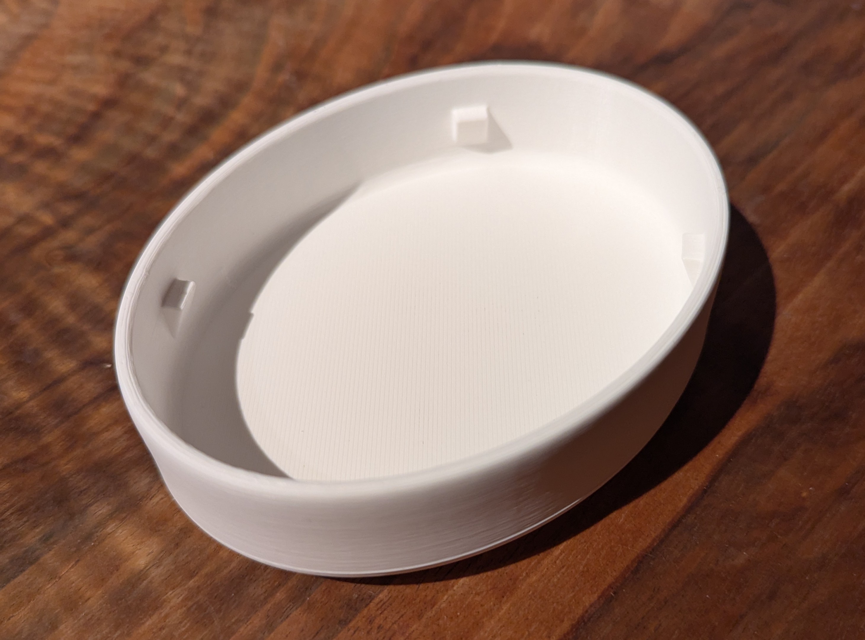 Soap dish without drain
