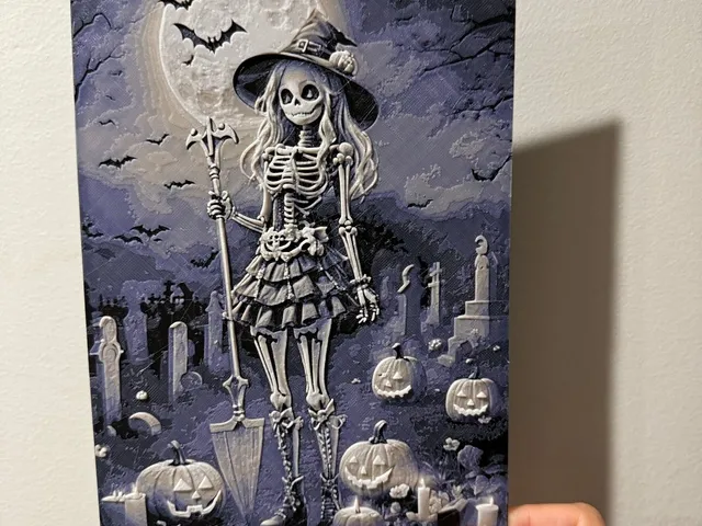The Gravedigger - Hueforge Print