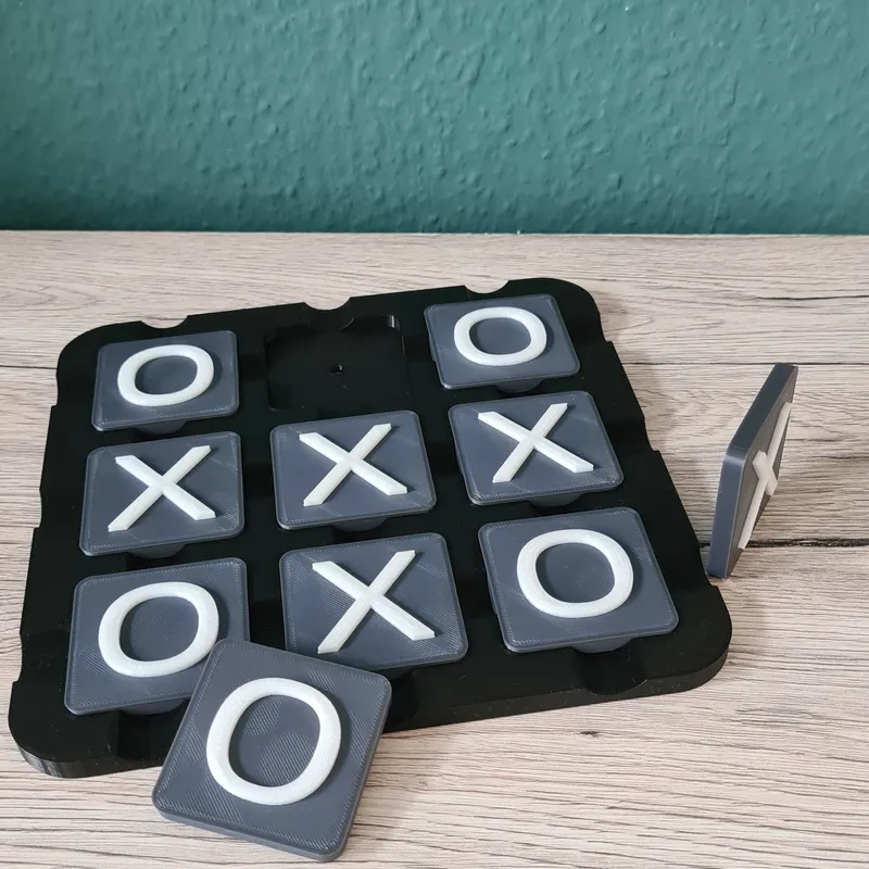 Tic Tac Toe Drei gewinnt by Dimitris Download free STL model