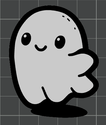 Cute Halloween Ghost (1 of 4)