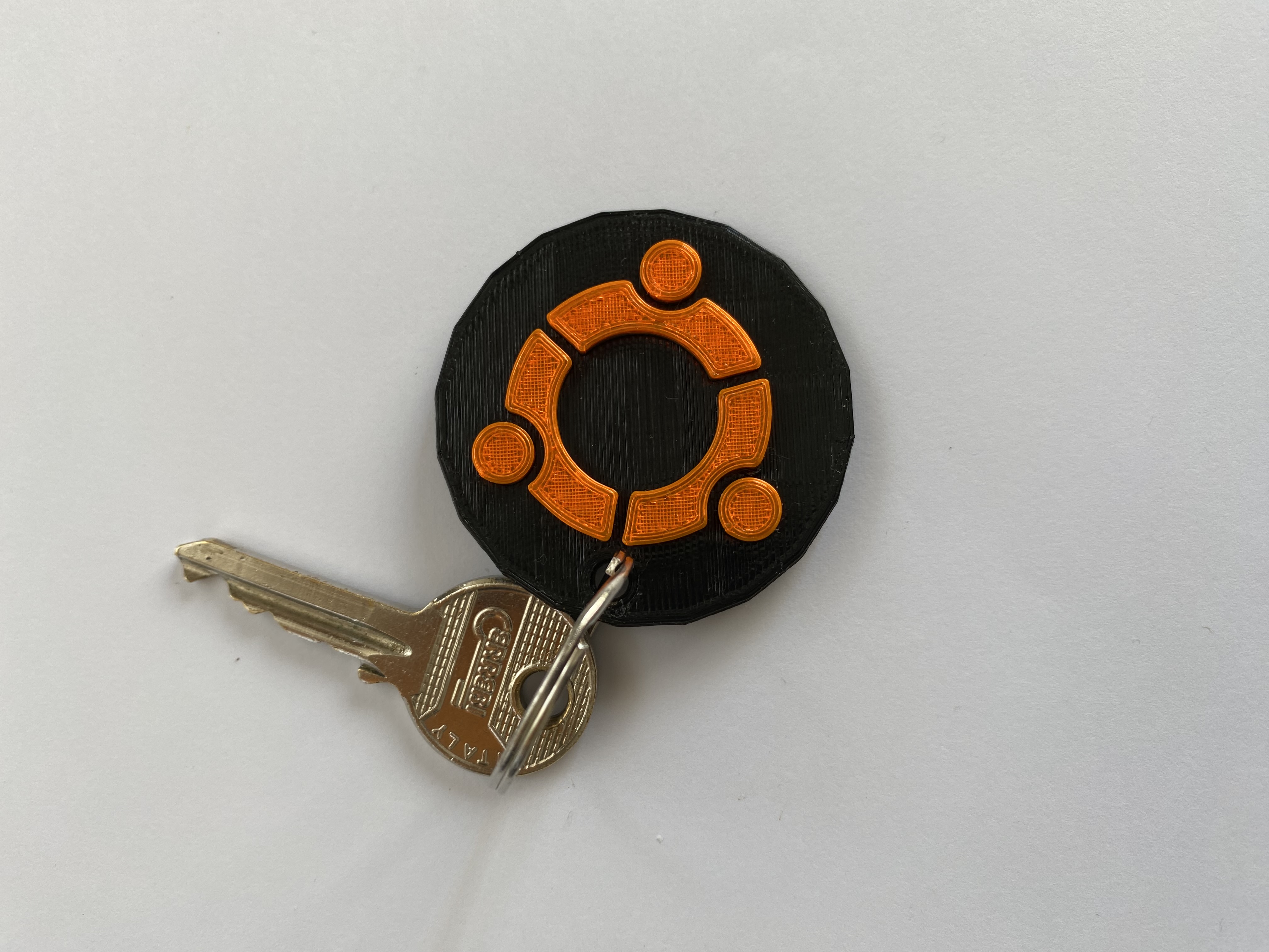Miniatura 4 do modelo 3D Linux Distros Keychains Collection