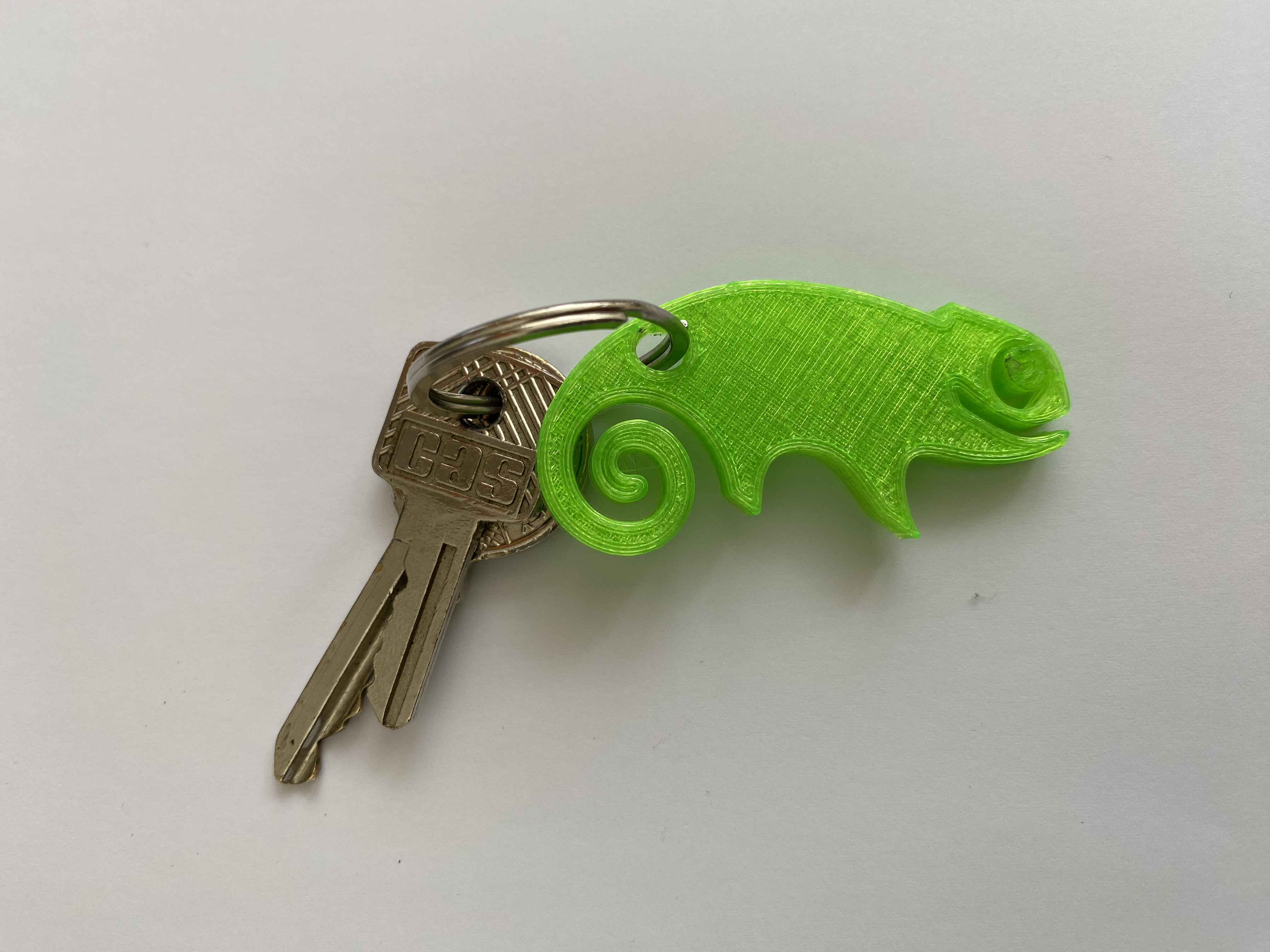 Miniatura 3 do modelo 3D Linux Distros Keychains Collection