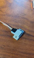 Simple cable connector lock by Pjul239, Download free STL model